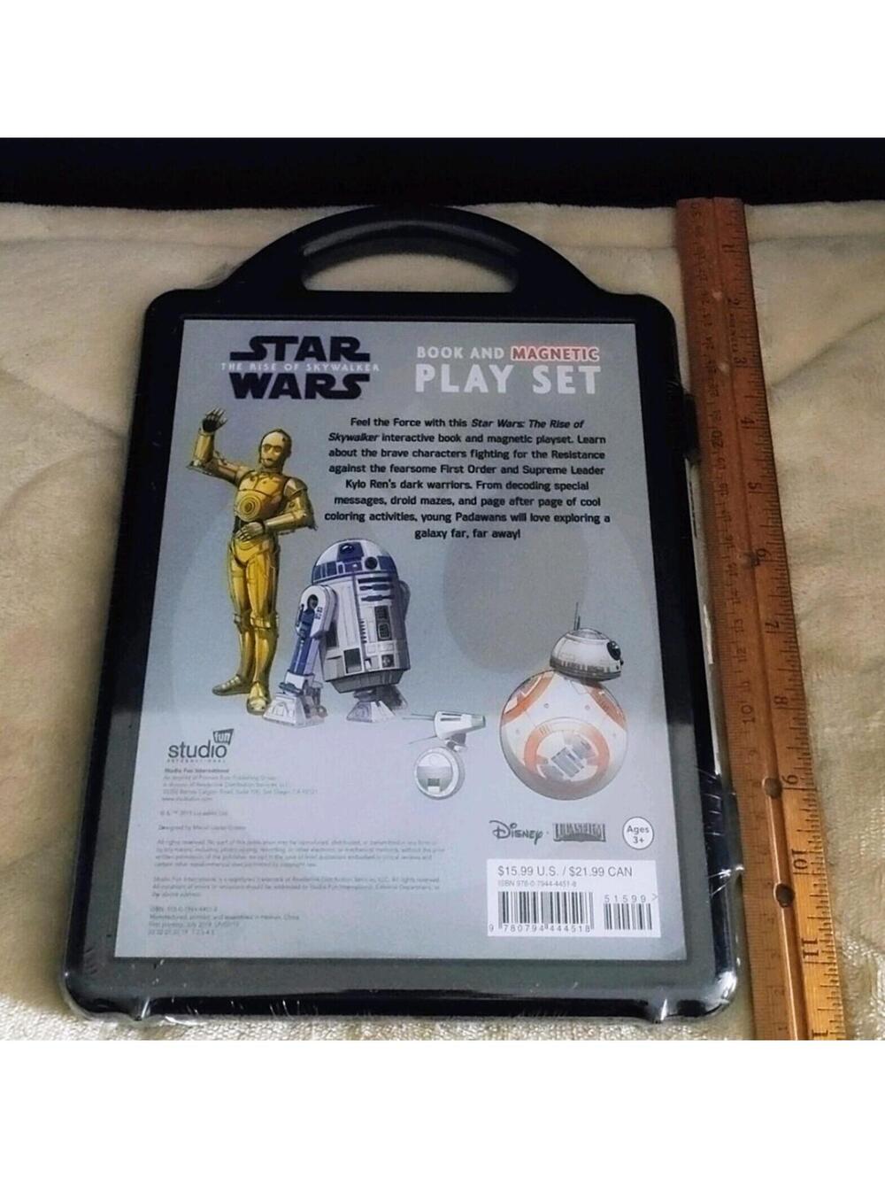 Star Wars The Rise Of Skywalker Activity Book & Magnetic Play Set In Wrapper - Picture 5 of 6